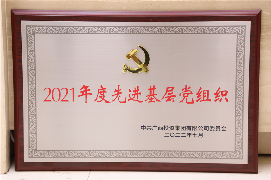 中共廣西投資集團有限公司委員會(huì )2021年度先進(jìn)基層黨組織