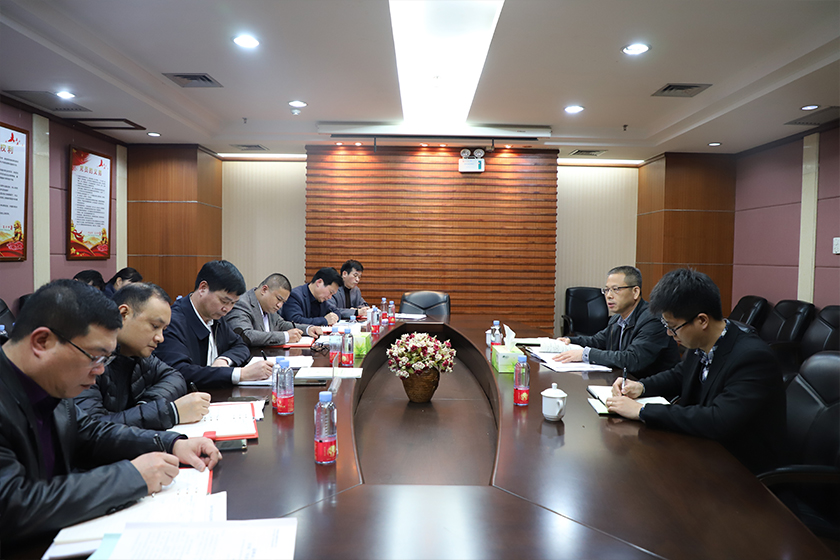 廣西鹽業(yè)集團有限公司領(lǐng)導班子召開(kāi)2018年度民主生活會(huì )