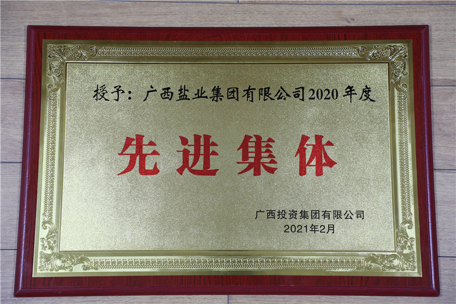 廣西投資集團有限公司2020年度先進(jìn)集體